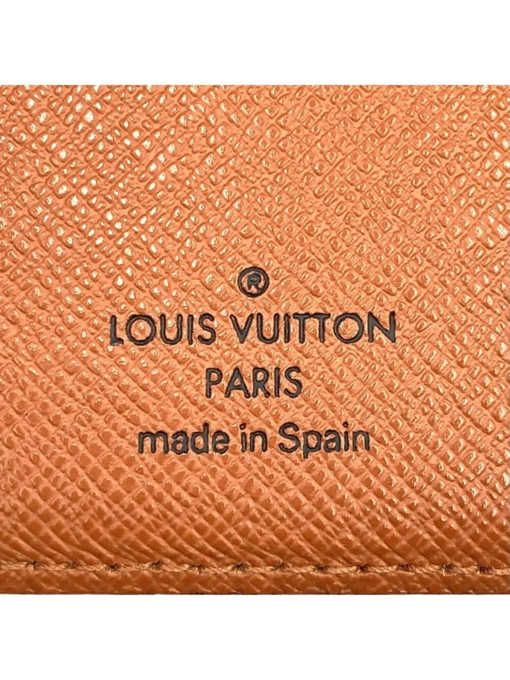 Louis Vuitton Agenda PM Monogram Brown Notebook Cover Gold